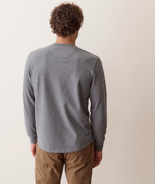on model image of Luxe 250 Henley