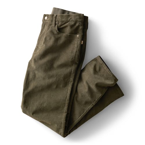 laydown image of Flex Terry Slim Straight Pant