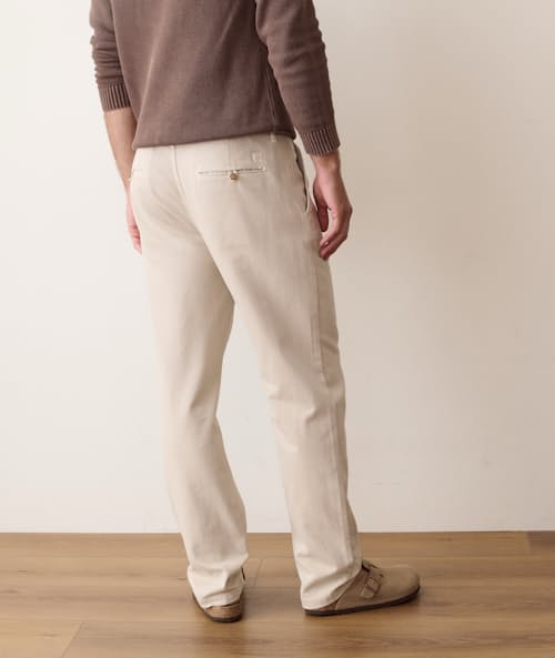on model image of Relaxed Pleated Pant