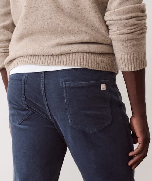 on model image of Flex Terry Slim Straight Pant