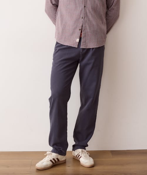 on model image of Relaxed Pleated Pant