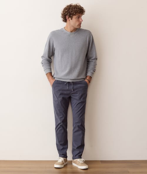 on model image of Saturday Ripstop Utility Pant