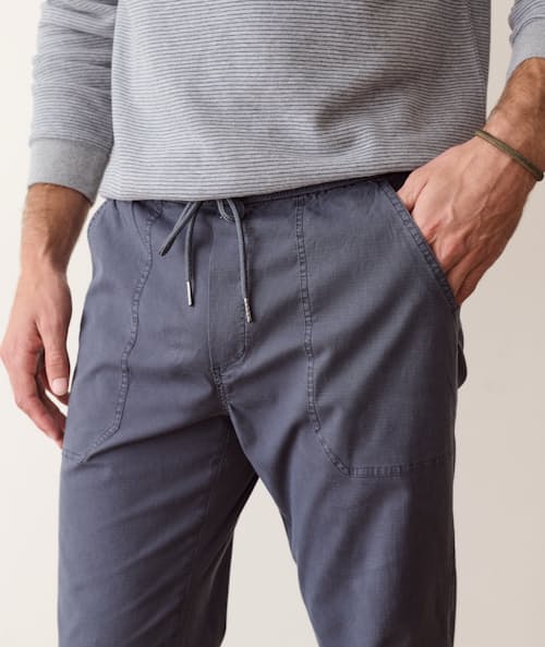 on model image of Saturday Ripstop Utility Pant