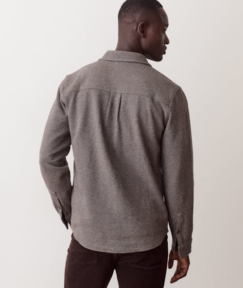 on model image of Pacifica Stretch Twill Shirt