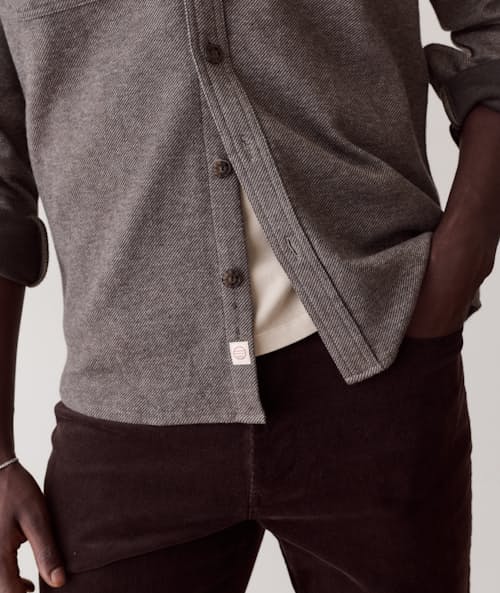 on model image of Pacifica Stretch Twill Shirt