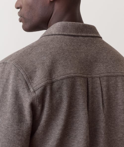 on model image of Pacifica Stretch Twill Shirt