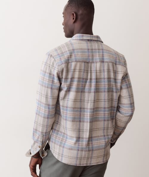 on model image of Pacifica Stretch Twill Shirt