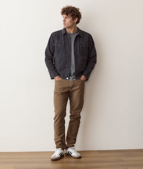 on model image of Patrick Overshirt