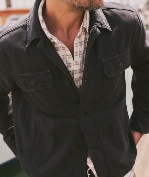 lifestyle image of Patrick Overshirt