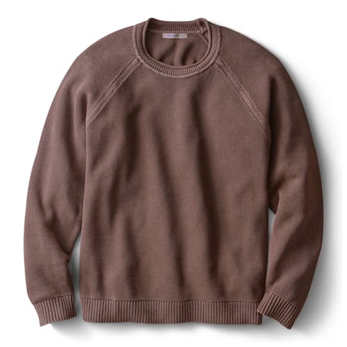laydown image of Garment Dye Rollneck Sweater