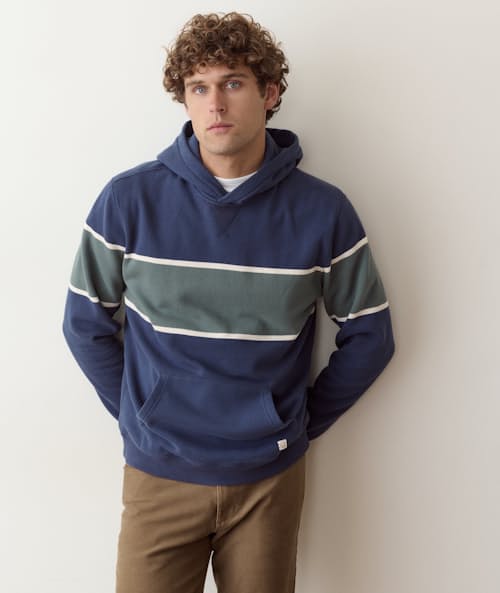 on model image of Relaxed Cloud 9 Fleece Hoodie