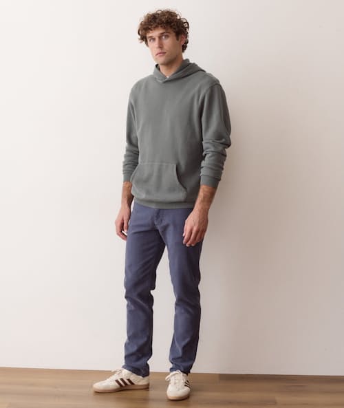 on model image of Relaxed Cloud 9 Fleece Hoodie