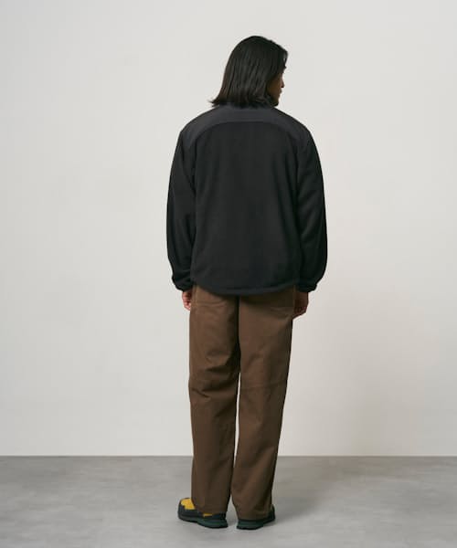 on model image of Hemp Canvas Double-Knee Pant