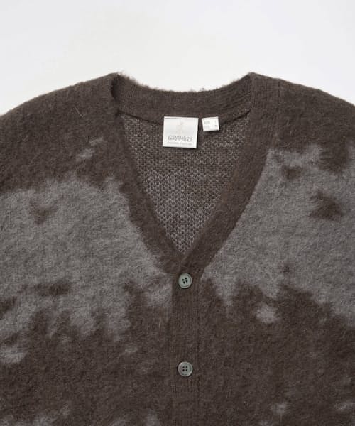 laydown detail image of Mohair Splatter Cardigan