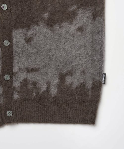 laydown detail image of Mohair Splatter Cardigan