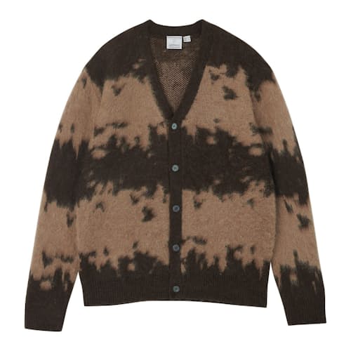 laydown image of Mohair Splatter Cardigan