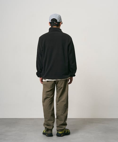 on model image of Thermal Fleece Pullover