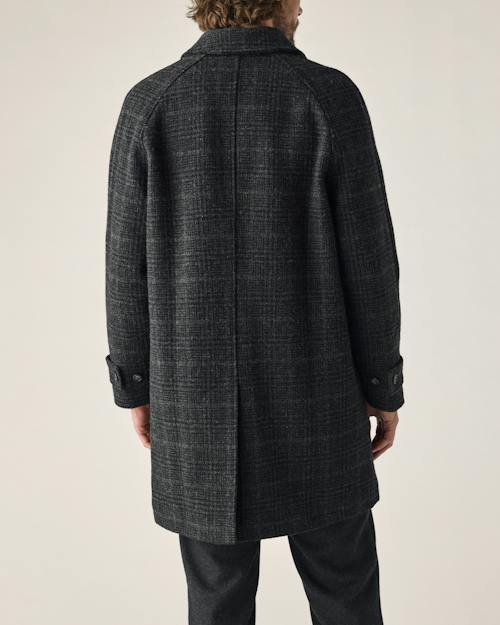 on model image of Wool Coat