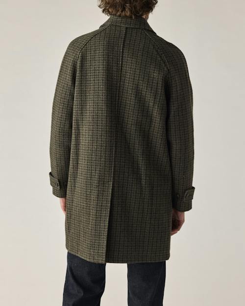 on model image of Wool Coat