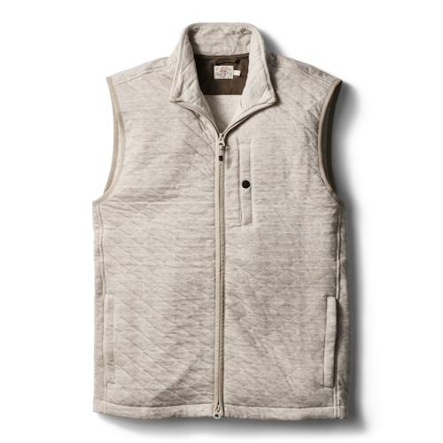 laydown image of Epic Quilted Fleece Vest