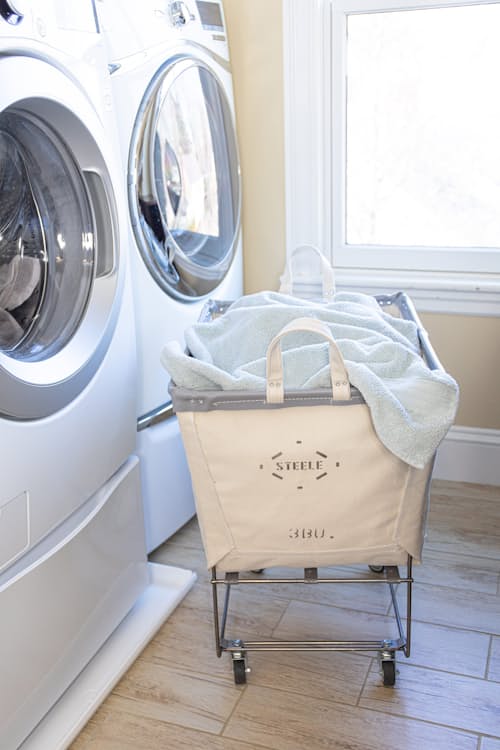 lifestyle image of Canvas Storage Bin