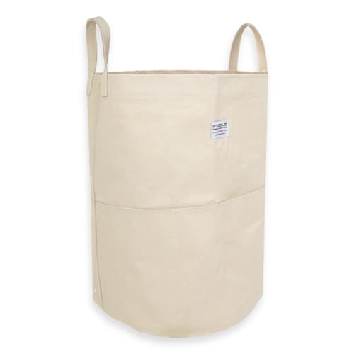 laydown image of Tall Canvas Storage Bin