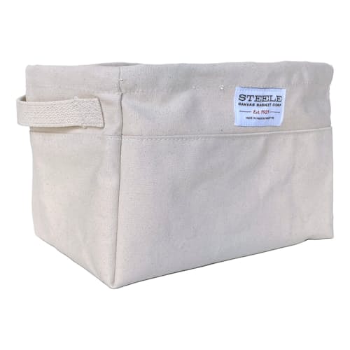 laydown image of Large Canvas Storage Bin