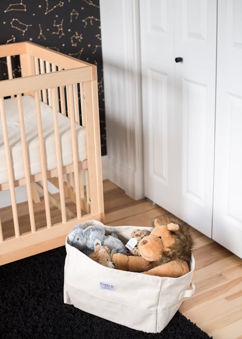 lifestyle image of Large Canvas Storage Bin