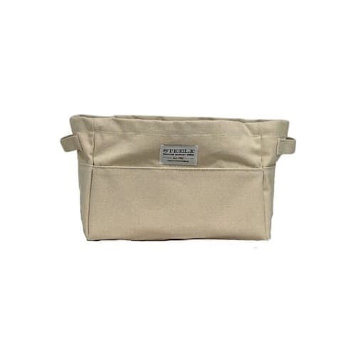laydown image of Small Canvas Storage Bin