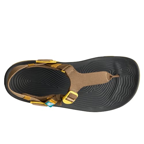 laydown image of Switchback Knit Sandal