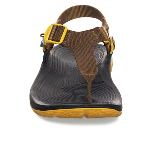 laydown image of Switchback Knit Sandal