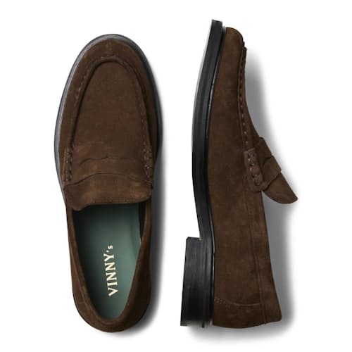 laydown image of Lee Vale Penny Loafer