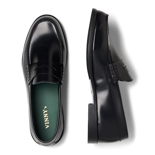laydown image of Vee Vale Penny Loafer