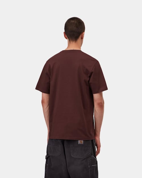 on model image of Classic Logo Pocket T-Shirt