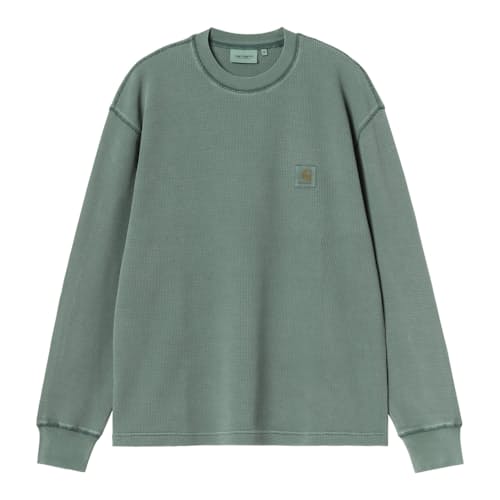 laydown image of Vista Waffle Long Sleeve T-Shirt
