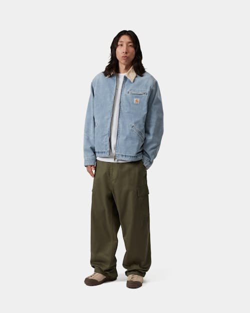 on model image of OG Detroit Jacket
