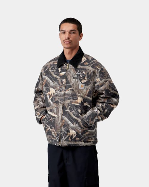 on model image of OG Detroit Jacket