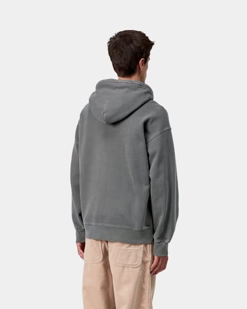 on model image of Vista Hooded Sweatshirt