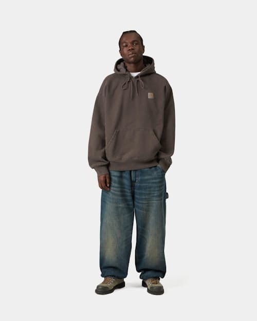on model image of Vista Hooded Sweatshirt