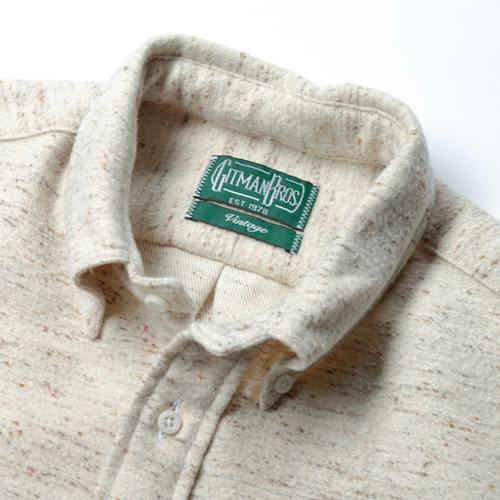 laydown detail image of Nepped Donegal Chambray Shirt