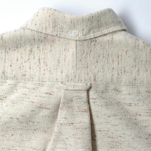 laydown detail image of Nepped Donegal Chambray Shirt