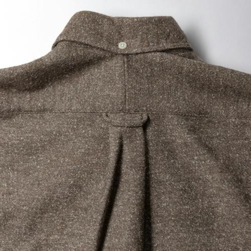 laydown detail image of Nepped Donegal Chambray Shirt