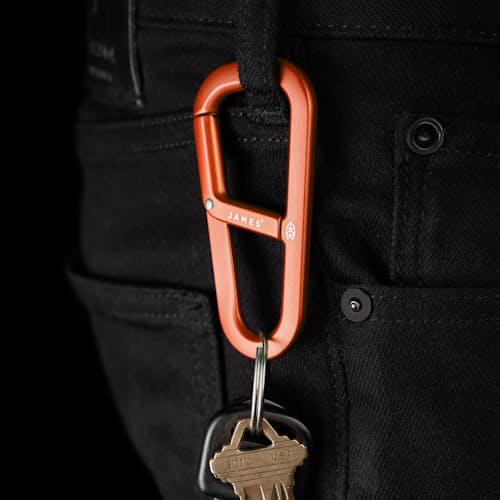 laydown image of The Hardin Carabiner