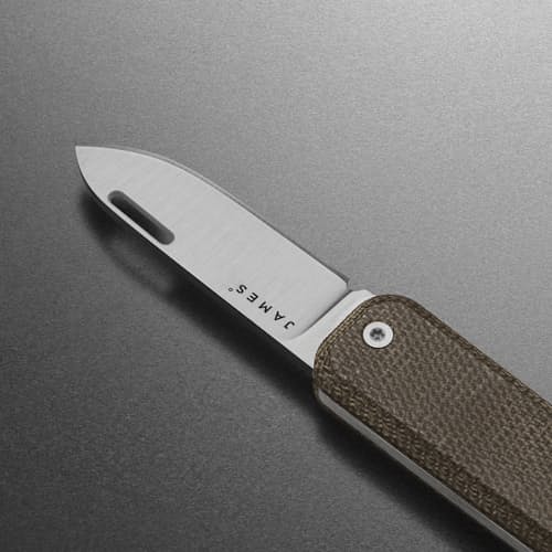 laydown image of The Elko Pocket Knife