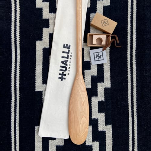 laydown image of Handmade Patagonian Paddle - Small