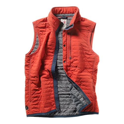 laydown image of Windzip Vest