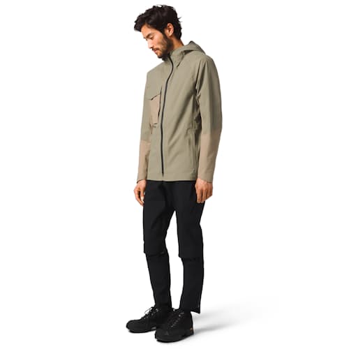 laydown image of Escape and Explore Rain Jacket