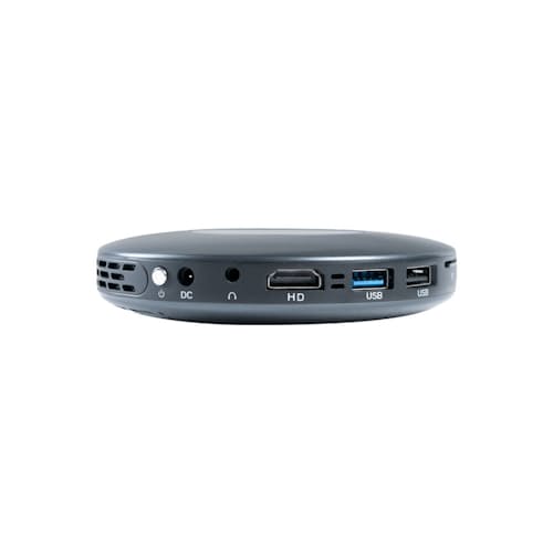 laydown image of Mini Portable Projector + Stand