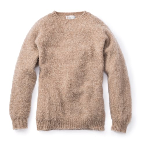 laydown image of Shaggy Sweater