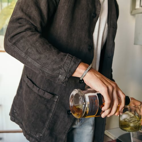 laydown image of Linen Blazer